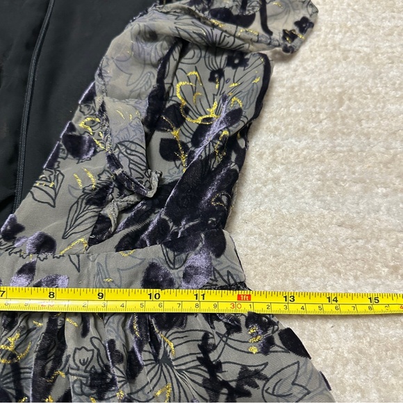 House of Harlow 1960 x REVOLVE Juniper Mini Dress Purple Lace Deep Plunge Chic - Picture 10 of 11